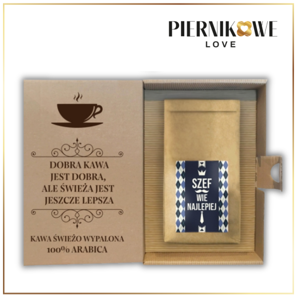SZEF WIE NAJLEPIEJ KSIĄŻKA KAWOWA - PREZENT DLA SZEFA