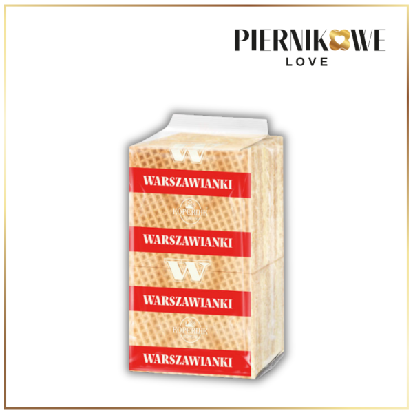 WARSZAWIANKI WAFLE MLECZNE 80G
