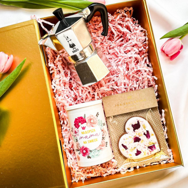 NAJLEPSZA MAMA NA ŚWIECIE ZESTAW - KAWOWY ZESTAW DLA MAMY