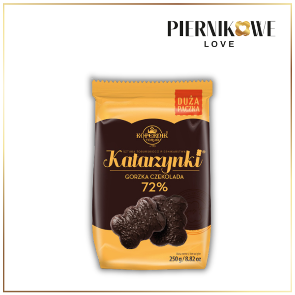 KATARZYNKI W CZEKOLADZIE GORZKIEJ 250G